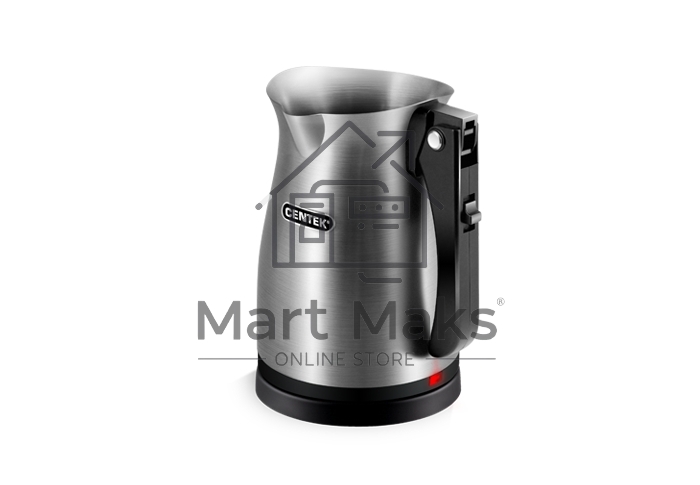Электрическая турка Centek CT-1099 SS серебристый, исп. кофе - молотый, 0.5 л, 480 Вт