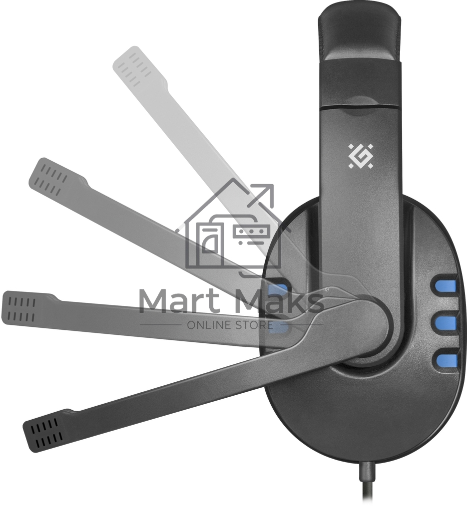 Гарнитура Defender GAMING WARHEAD G-160 BLACK/BLUE