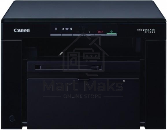 МФУ лазерный Canon i-SENSYS MF3010 (5252B004), A4, ч/б, печ. 18 стр/мин., скан. до 18 стр/мин., 600 x 1200 dpi (печать) 600x600dpi (сканер), USB 2.0