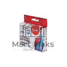 Струйный картридж Sakura C13T27124022 (27XL Cyan) для Epson, голубой, 14,6 мл., 1100 к.