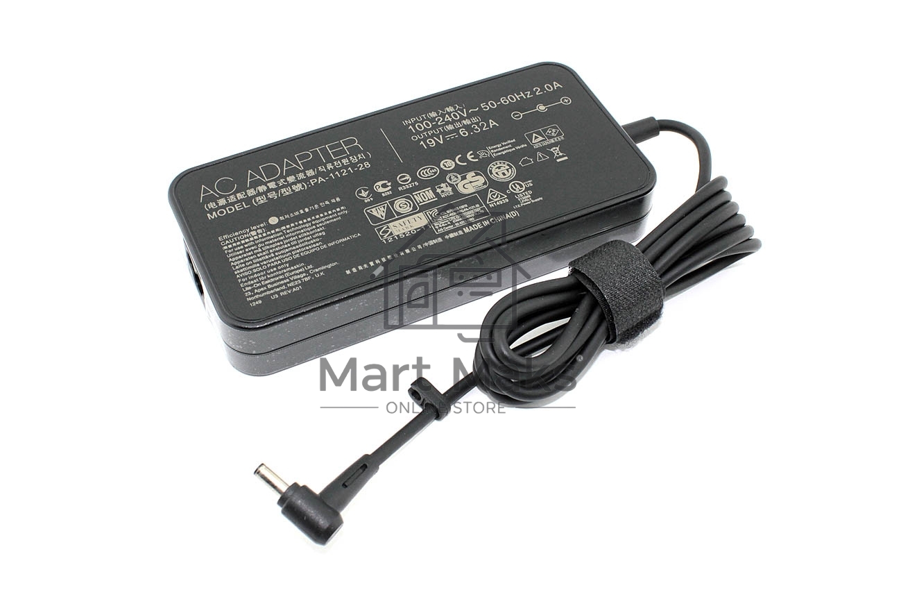 Блок питания (сетевой адаптер) для ноутбуков Asus 19V 6.32A 120W 4.5x3.0