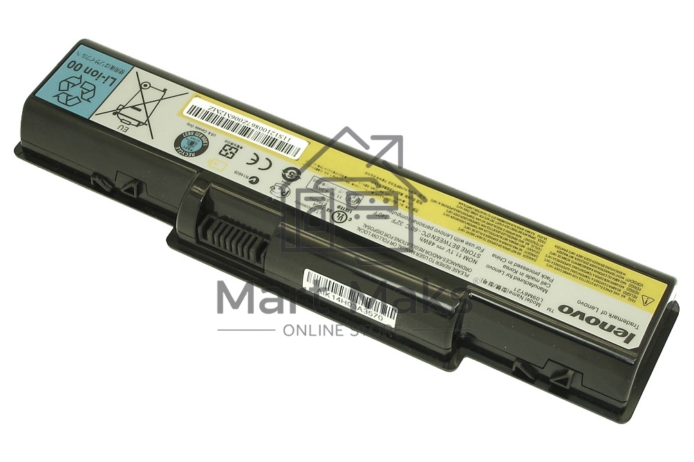 Аккумуляторная батарея для ноутбука Lenovo B450 (L09M6Y21) 11.1V 48Wh черный Orig