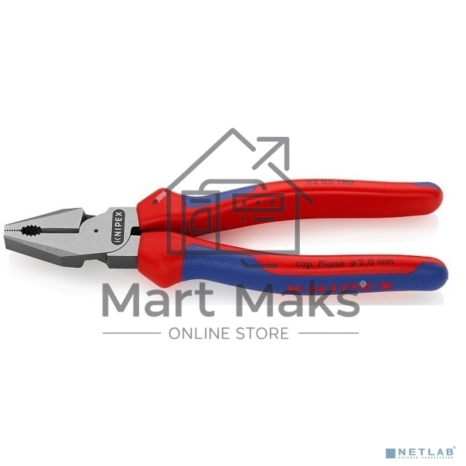 Плоскогубцы KNIPEX KN-0202180силовые кованая сталь