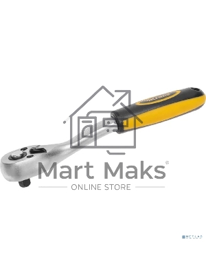 Ключ-трещотка для торцовых головок KRANZ 1/4, СrV, 72 зубца