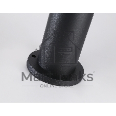 Светильник Ambrella light ST2459 BK/FR черный/белый матовый IP54 E27 max 40W D90*800