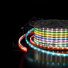 Лента светодиодная LS002 220V RGB/ 220V 11W 60Led 5050 IP65 мульти, 50 м