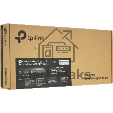 Коммутатор TP-Link JetStream 24-port Pure-Gigabit L2+ Managed Switch, 24 10/100/1000Mbps RJ45, 4*10G SFP+ Slots
