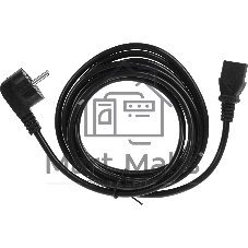 Кабель KingPrice KP-PC-Euro-C13-3m Евровилка IEC C13 3м черный