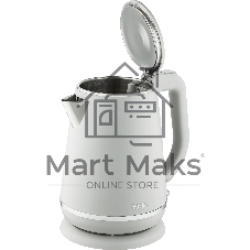 Чайник электрический Haier HK-502 1.5л. 3000Вт серый корпус: нерж.сталь/пластик (TD0029960RU)