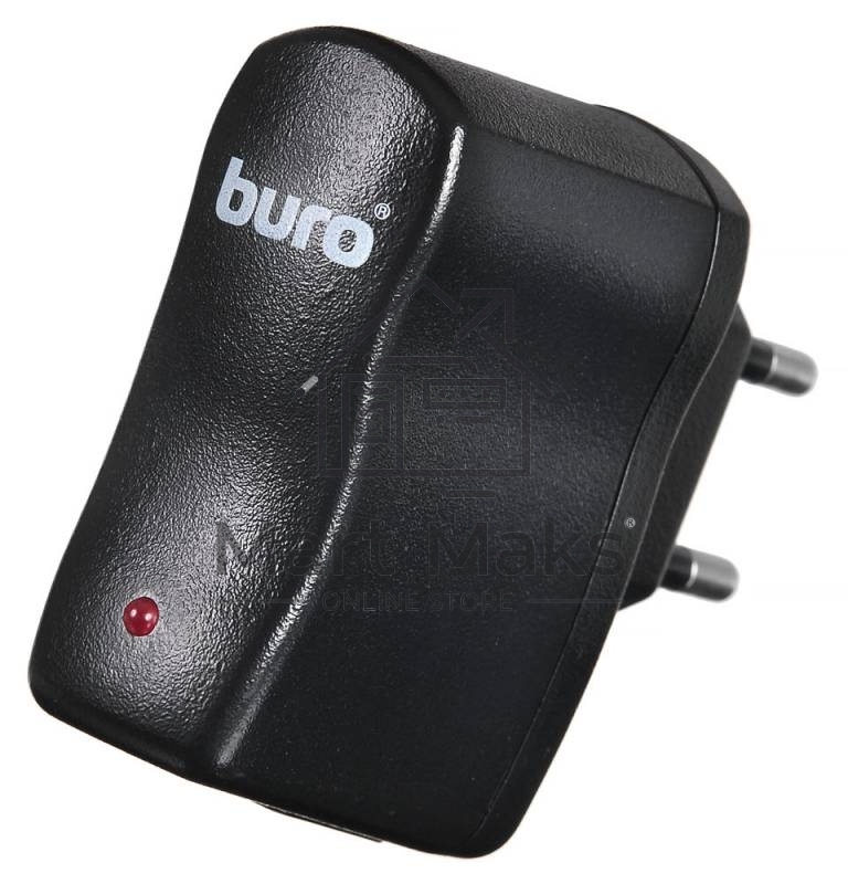 Сетевое зарядное устройство Buro XCJ-021-1A 1A универсальное черный