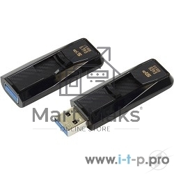 Флешка USB R/W 64Gb Silicon Power Blaze B50, USB 3.0, черный
