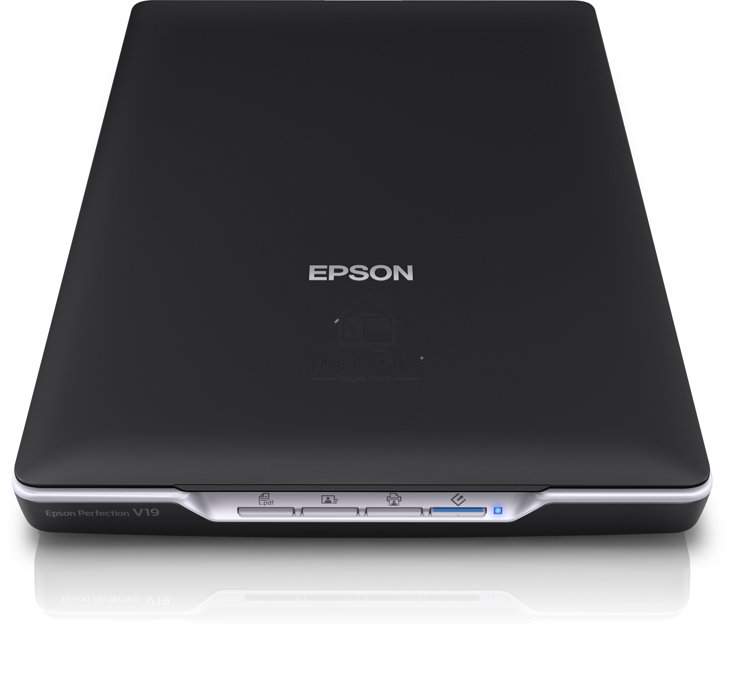 Сканер Epson Perfection V19, планшетный, A4, CIS, 4800x4800 dpi, USB 2.0
