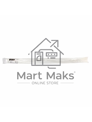 Термоусаживаемая трубка клеевая Rexant 6,0/2,0 мм, прозрачная, упаковка 10 шт. по 1 м