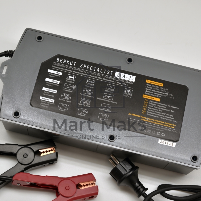 Зарядное устройство Berkut BCA-25