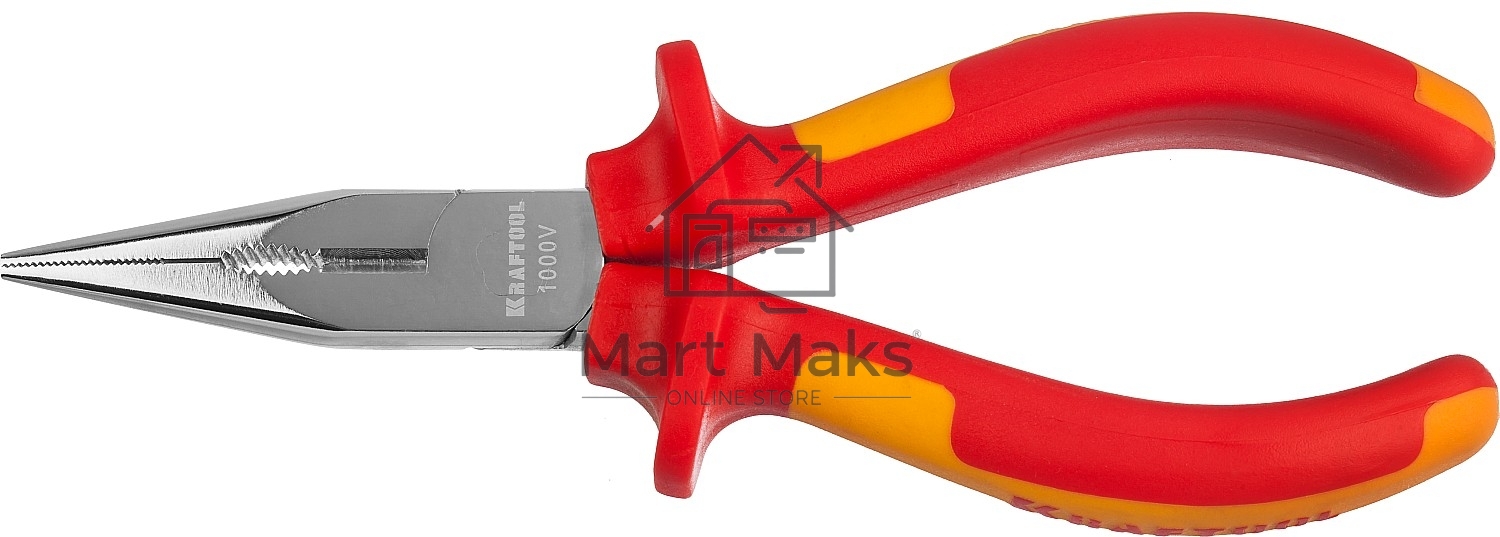 Тонконосы KRAFTOOL 2202-3-16_z01 electro-kraft cr-mo сталь двухкомп. рукоят. хром. покр. 160мм