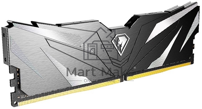 Оперативная память NETAC, DDR4, 8GB (1x8GB), 3600MHz, CL18, DIMM, с радиатором, черный