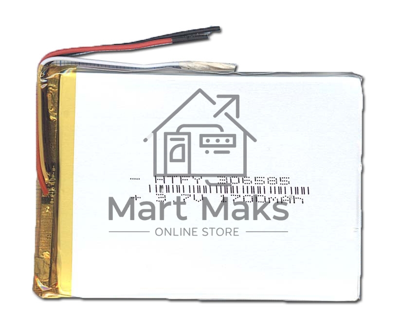 Аккумулятор Li-Pol (батарея) 3*65*85мм 3pin 3.7V/1700mAh
