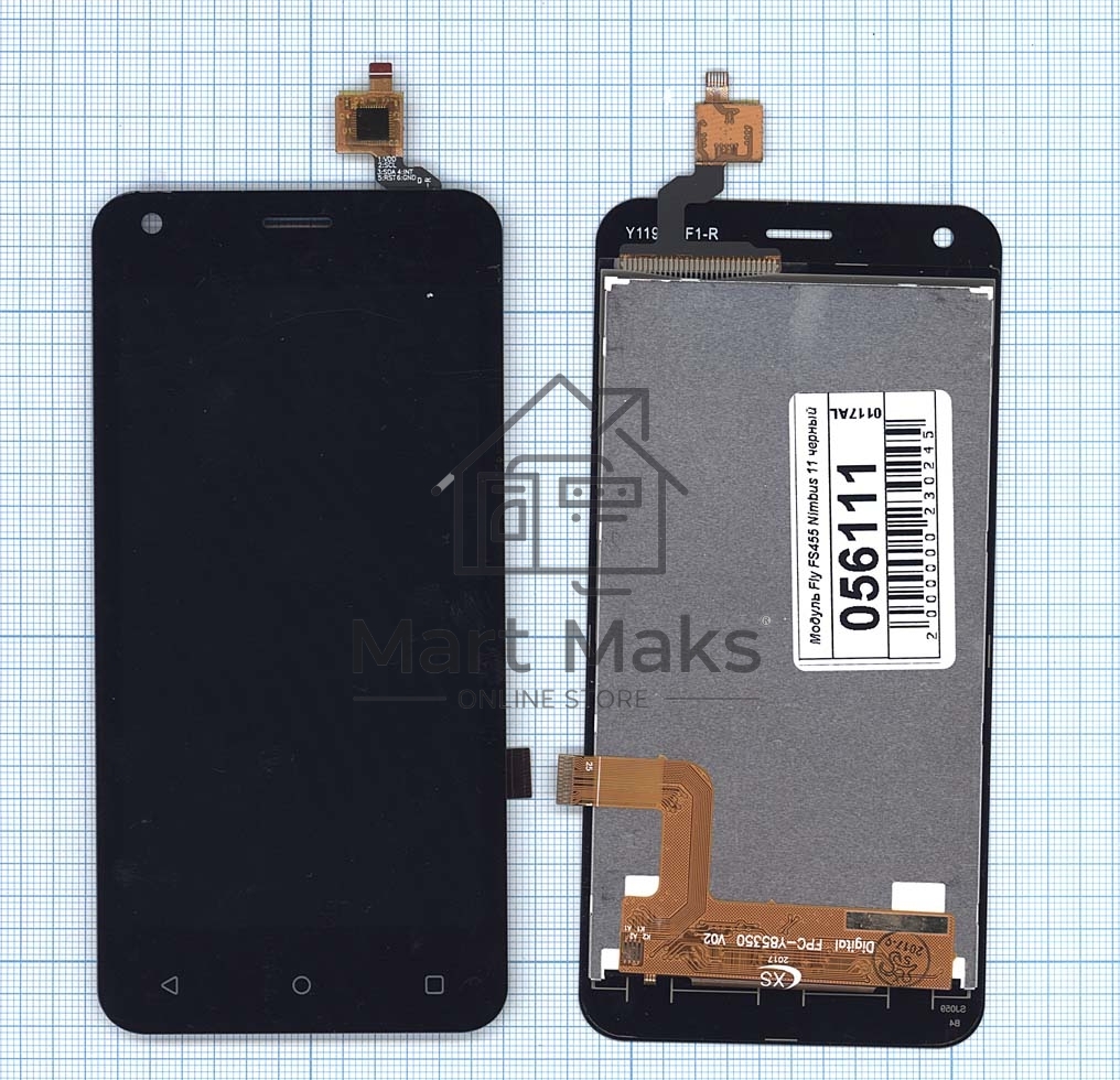 Дисплей для Fly FS455 Nimbus 11, черный