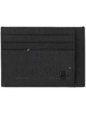 Чехол для кредитных карт Piquadro Black Square PP2762B3R/N черный натур.кожа