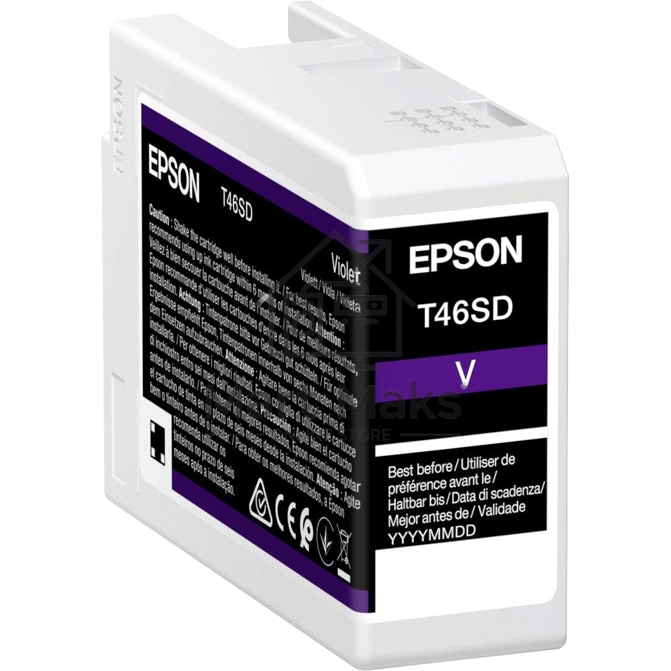 Картридж струйный фиолетовый Epson T46SD для SC-P700