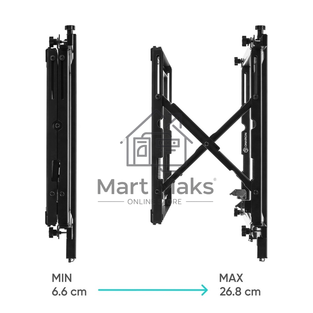Настенное крепление ONKRON PRO7 Mдля видеостен 40”-70
