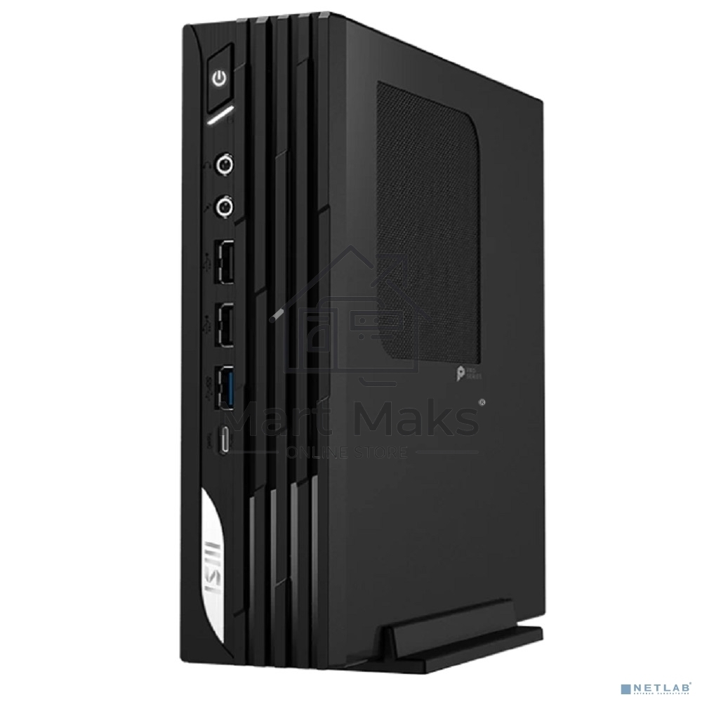 Неттоп MSI Pro DP21 14M Mini Core i5-14400 (2.5GHz), 16Gb (8*2) DDR5 SO-DIMM, 512GB SSD M.2, Intel Graphics, noDVD, WiFi, BT, 120W, VESA, COM Port, no keyboard&mouse, noOS, 1y war-ty (9S6-B0A431-1054)