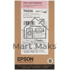 Картридж струйный Epson C13T603600 светло-пурпурный для Epson St Pro 7880/9880 (220мл)