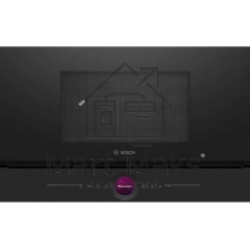 Встраиваемая микроволновая печь Bosch BEL7321B1 900Вт, 5 режимов, кварцевый гриль,инвертер, 21 л, черный, петли слева