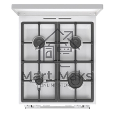Плита комбинированная Gorenje GK5C42WF-B белый, конфорок 4 газовых, духовка 70 л, 50 см x 85 см x 59.4 см
