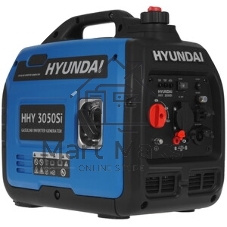 Электрогенератор бензиновый инверторный Hyundai HHY 3050Si, 3.3 кВт, 59 дБ, 22 кг