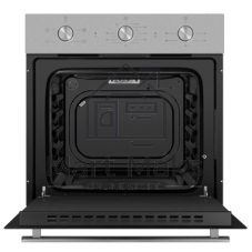Шкаф духовой электрический Maunfeld AEOC6040S, 60л, дверца с 3 стеклами, нержавеющая сталь