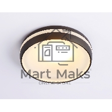 Светильник Ambrella light TN3322 SBK/FR черный песок/белый матовый GU5.3 D95*40