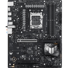Материнская плата ASUS TUF GAMING X870-PLUS WIFI, AM5, AMD X870, 4xDDR5, 2xSATA, 4xM.2, 1xPCIe 5.0 x16, HDMI, USB Type-C, 1x2.5Gb LAN, Wi-Fi 7, Bluetooth, 5x3.5 мм, 7.1, ATX
