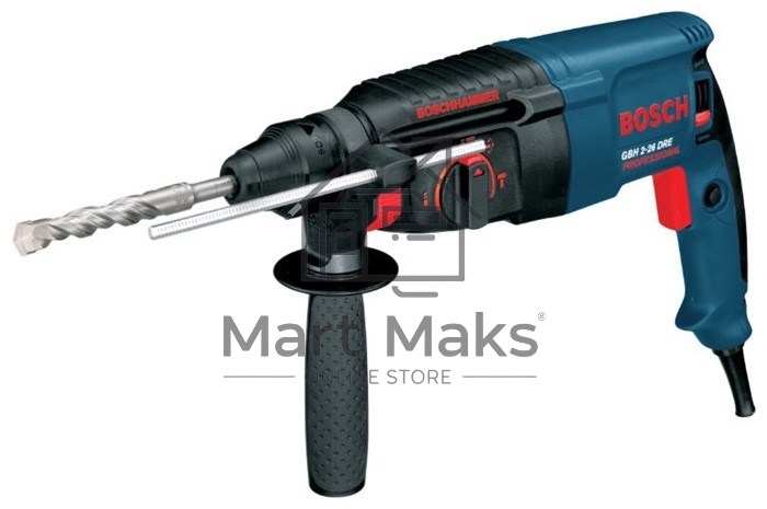 Перфоратор Bosch GBH 2-26 DRE Professional патрон:SDS-plus уд.:2.7Дж 800Вт (кейс в комплекте)