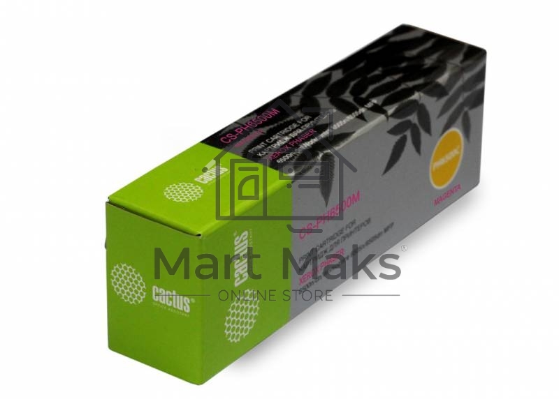 Картридж лазерный Cactus CS-PH6500M (106R01602) пурпурный (2500 стр.) для Xerox 6500/6505