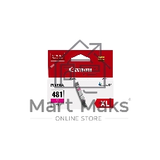 Картридж струйный Canon CLI-481XL M EMB для TS6140/TS8140/TS9140/TR8540. Пурпурный. 466 страниц.