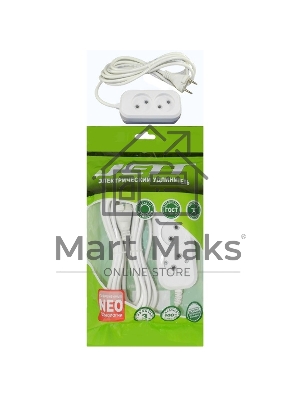 Удлинитель ДЖЕТТ/Sinbo РС-2 без з/м, 2р*3м ( провод ПВС 2х0,75 ) 155-103 Удлинитель ДЖЕТТ/Sinbo РС-2 без з/м, 2р*3м ( провод ПВС 2х0,75 ) 155-103