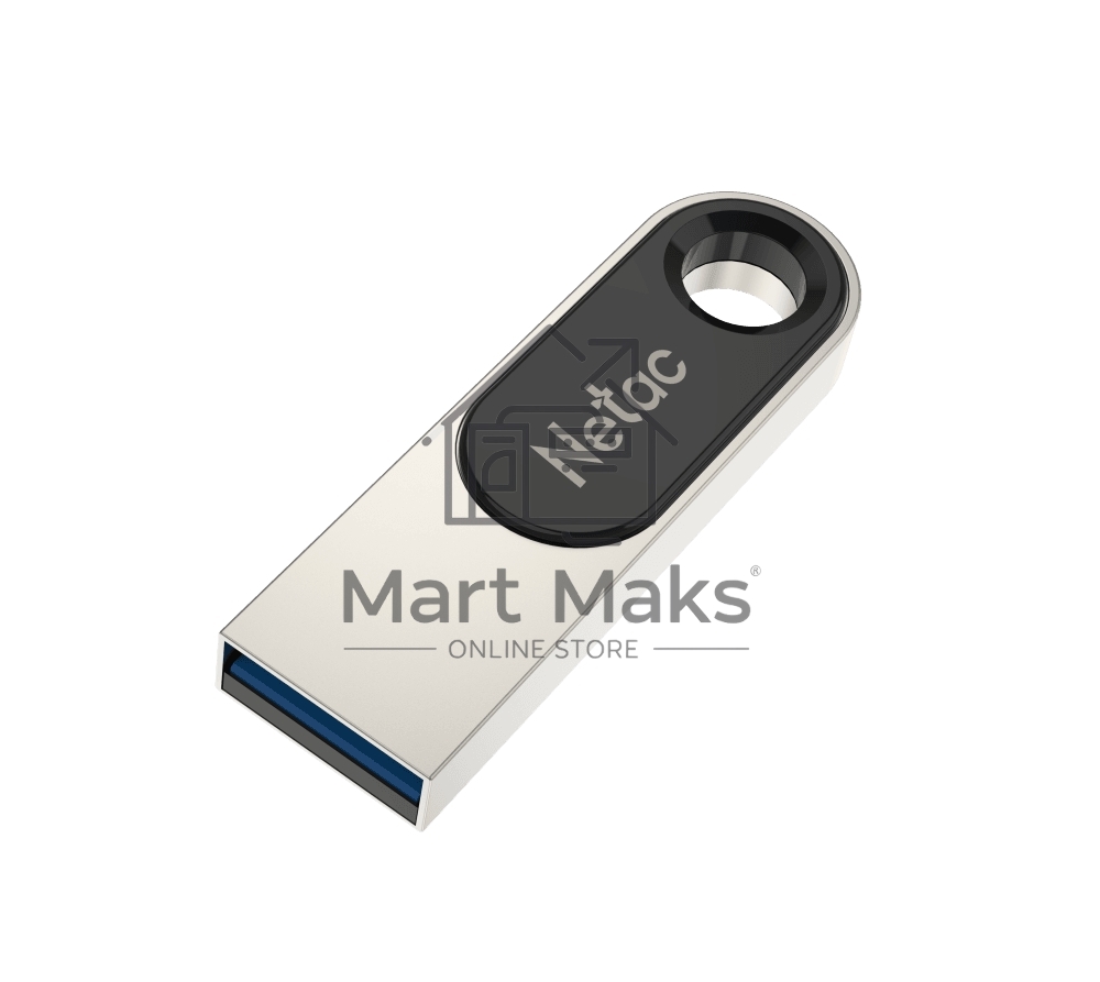 Флешка USB R/W R/W Netac U278 32Gb <NT03U278N-032G-20PN>, USB2.0, металлическая матовая