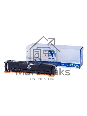 Картридж лазерный NVPrint совместимый HP CF530A черный для Color LaserJet Pro MFP M180n/M181fw (1100k)