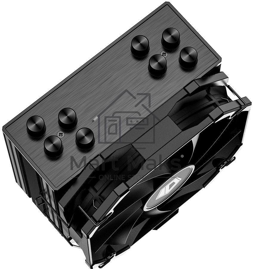 Кулер для процессора ID-COOLING SE-224-XTS MINI черный 120мм алюминий+медь 1600rpm 32db 4-pin 180W 134мм