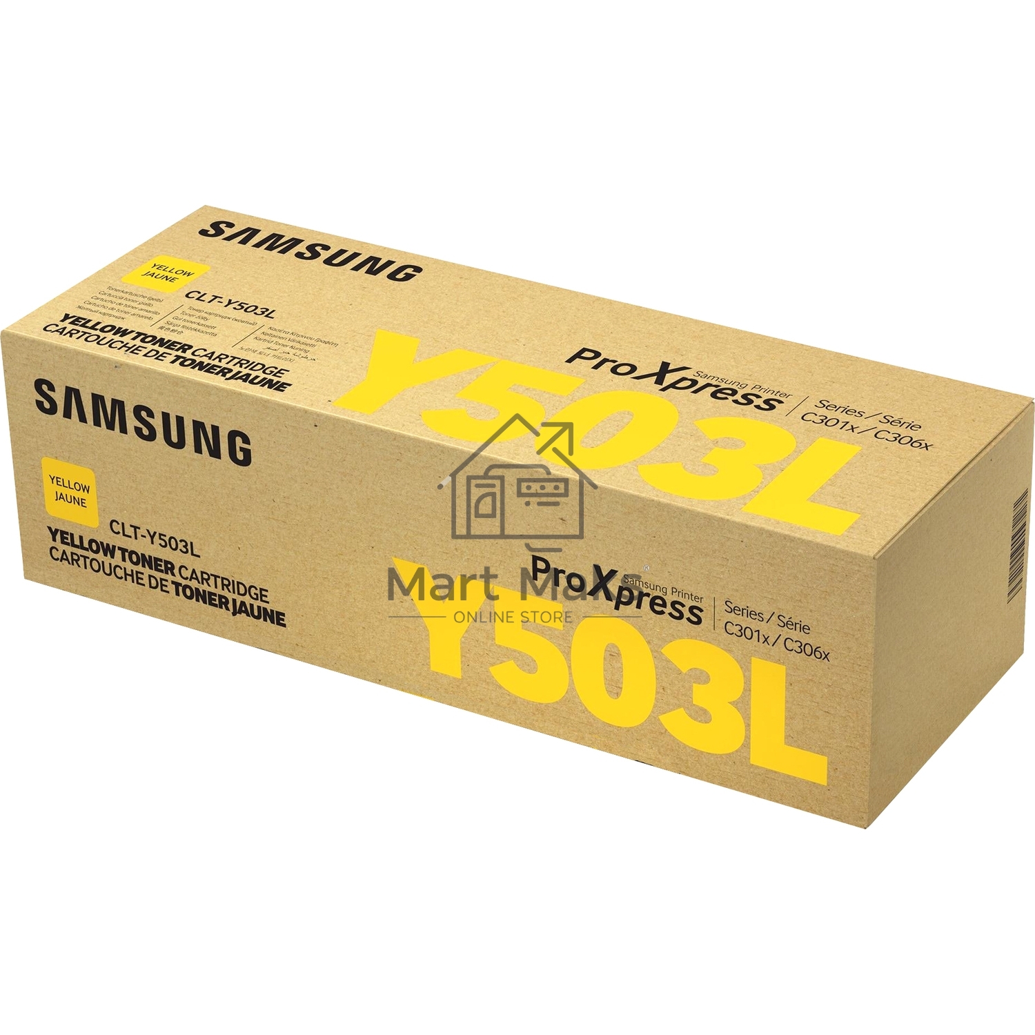 Картридж лазерный Samsung CLT-Y503l SU493A желтый (5000стр.) для Samsung C3010/C3060