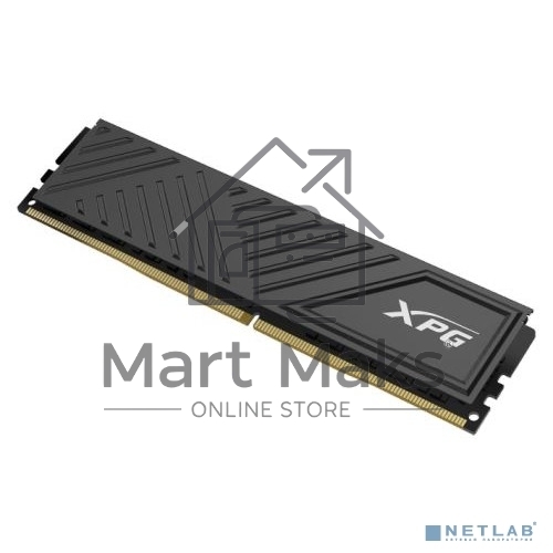 Оперативная память XPG Gammix D35, DDR4, 16GB (1x16GB), 3200MHz, CL16, DIMM, с радиатором, черный
