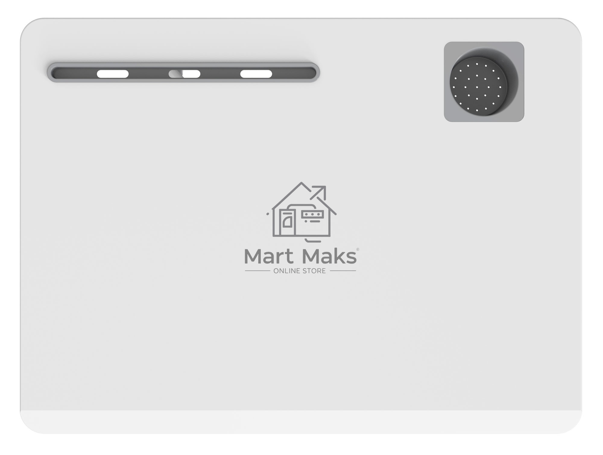 Стол для ноутбука Cactus VM-FDS101B столешница МДФ белый 70x52x107см (CS-FDS101WWT)