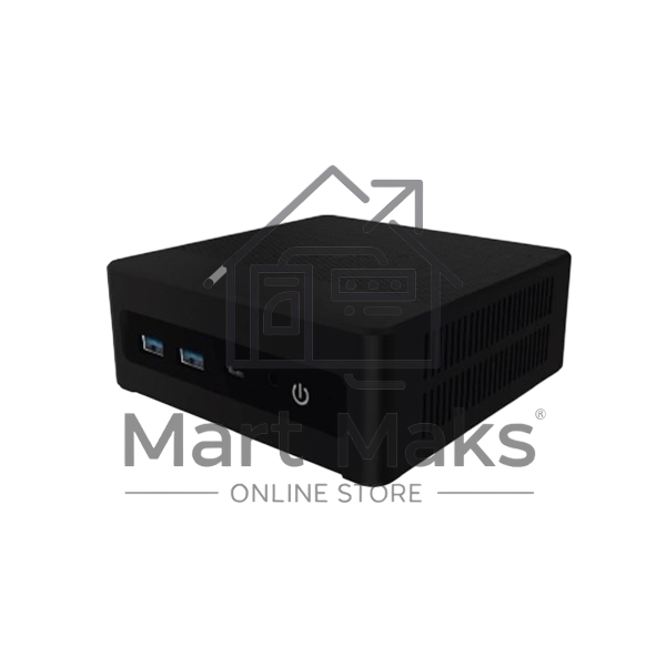 Мини ПК HIPER FACTUM FN2 Intel Core i5 1335U(1.3Ghz)/16384Mb/512PCISSDGb/noDVD/BT/WiFi/war 1y/0.4kg/черный/Win11Pro + WiFi 6, BT 5.2,черный, БП 90Вт, VESA крепление