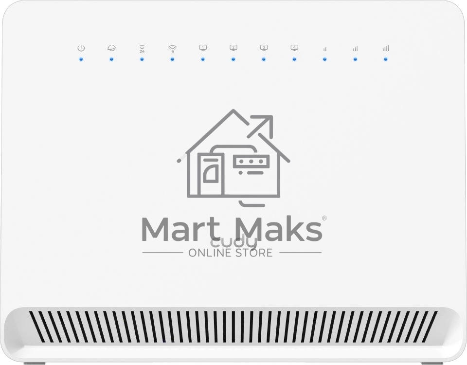 Маршрутизатор AC1200 Wi-Fi 4G LTE Cat 6 Gigabit Router, 4 10/100/1000M RJ45 Ports, Nano SIM Slot, Quectel module inside,build-in 4G LTE modem, 300Mbps at 2.4GHz + 867Mbps at 5GHz, Internal Antennas, PPTP/L2TP/OpenVPN/WireGuard VPN, DNS over Cloudflare/Goo