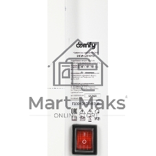 Конвектор электрический Domfy DCW-CH1010, 1000Вт, белый