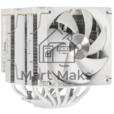 Кулер Ocypus Iota A62 WH Iota-A62-WH белый 120мм алюминий+медь 2000rpm 29db 4-pin 260W 158мм
