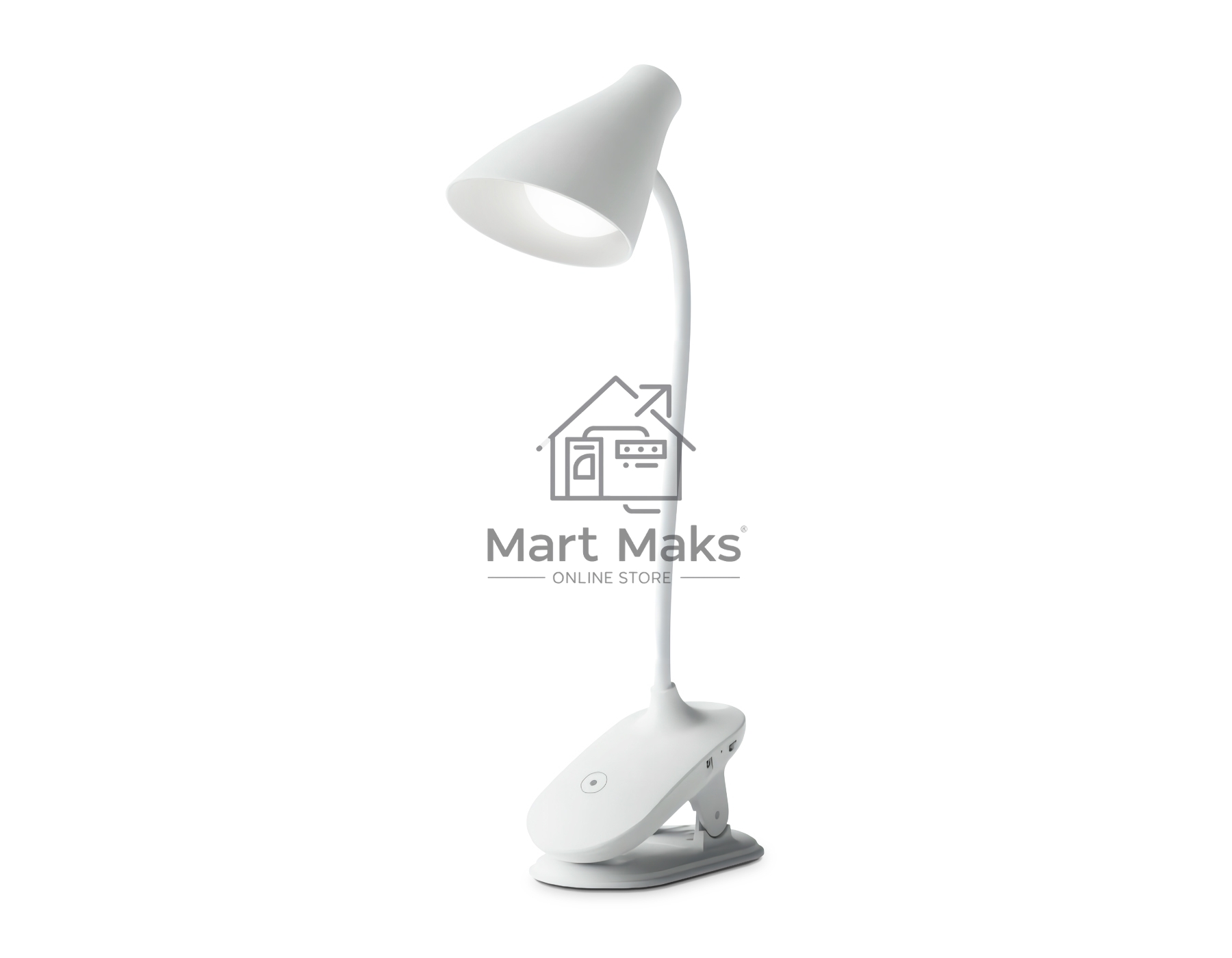 Светодиодная настольная лампа Ambrella light DE705 WH белый LED 3000-6000K 4W