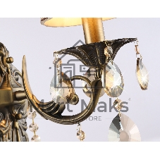 Светильник Ambrella light TR4578 SB/WH бронза/белый E14 max 40W 405*130*230