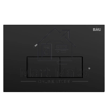 Комплект BAU 6 в 1: рамная инсталляция BAU NEO 45, унитаз подвесной безободковый вихревой со скрытым сливом Bau Nimb Hurricane3, сиденье дюропласт микролифт, кнопка смыва BAU Hotel , черная матовая